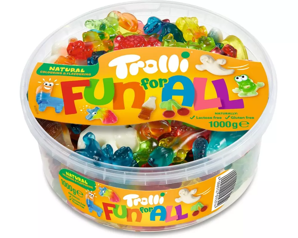 Trolli Gummibonbons Fun for All Dose 1000 g