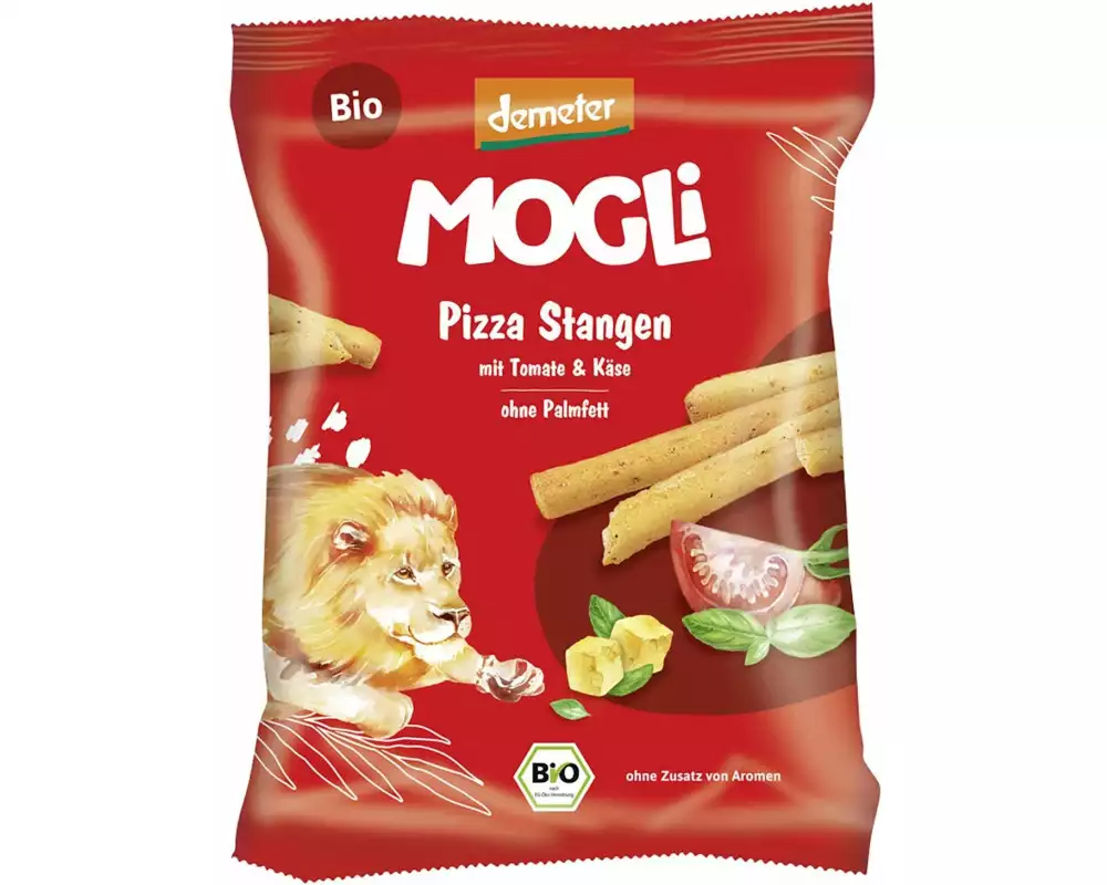 Mogli Knabberspass Pizza Stangen 75 g