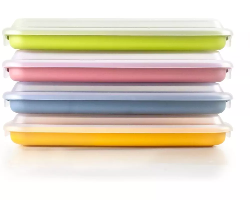 Ibili Set Behälter für Wurstwaren/ Aufschnitt 0 l, Mehrfarbig