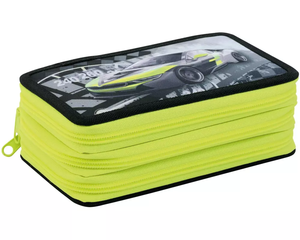 Eberhard Faber Etui Triple Racecar 36-teilig, Grün