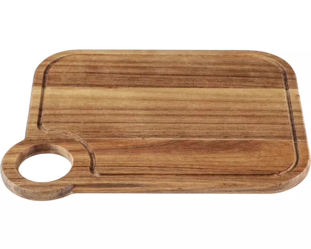 Wenko Schneidebrett Acun 27 cm x 35 cm, Braun