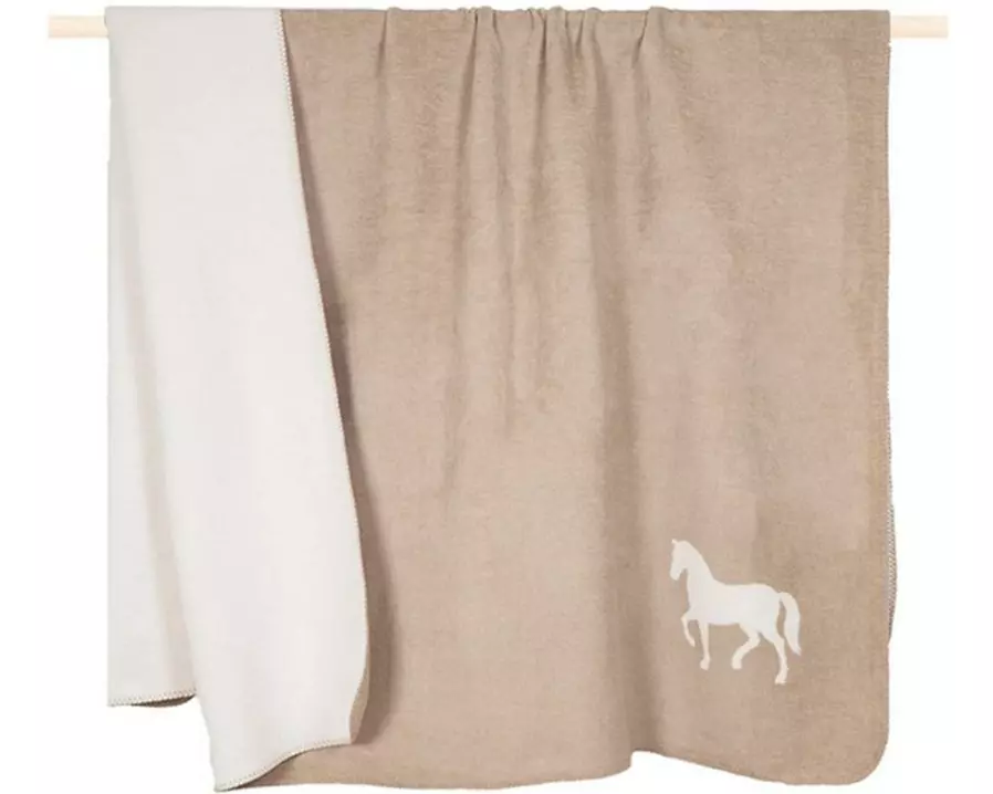 pad Decke Cozy Up Pony Taupe-Cream Pony, 150 x 200 cm