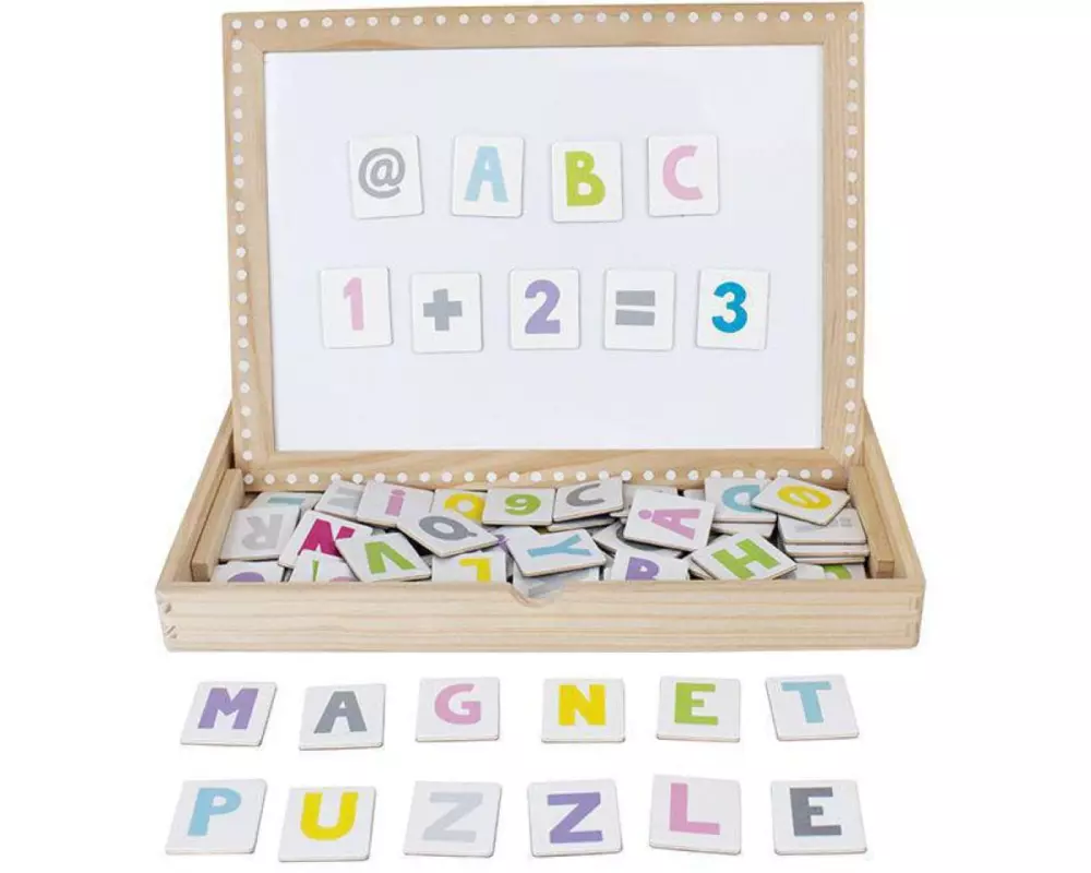 Jabadabado Maltafel Magnet ABC farbig