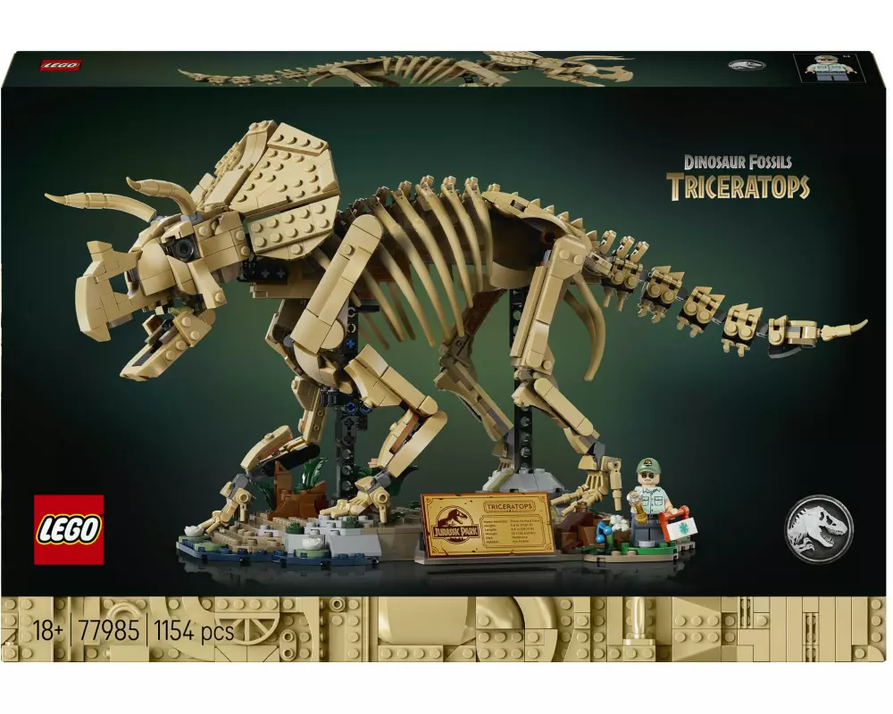 LEGO Jurassic World Dinosaurier-Fossilien: Triceratops 77985