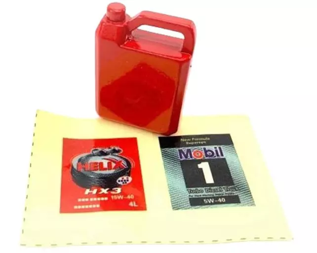 Absima 1:10 Ölkanister Atrappe aus Metall Rot