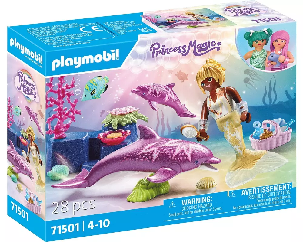 Playmobil Princess Magic Meerjungfrau mit Delfinen 71501