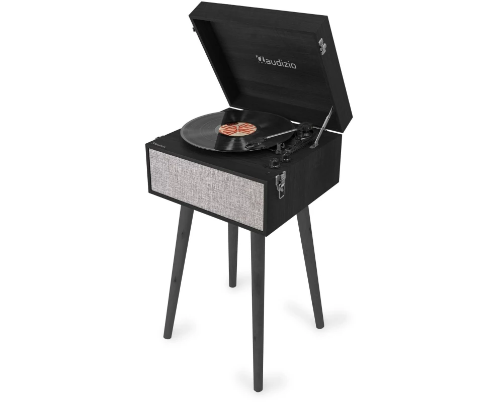 Audizio Plattenspieler mit Bluetooth Fremont Schwarz