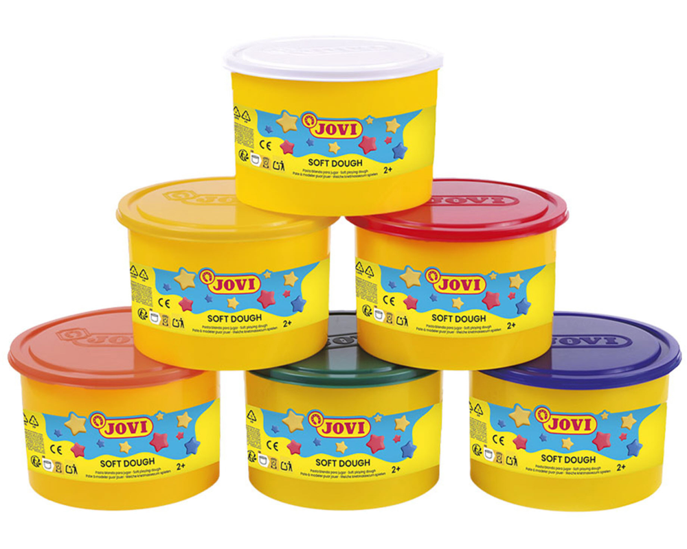 JOVI Knete 6x460g 510054606 Soft Dough