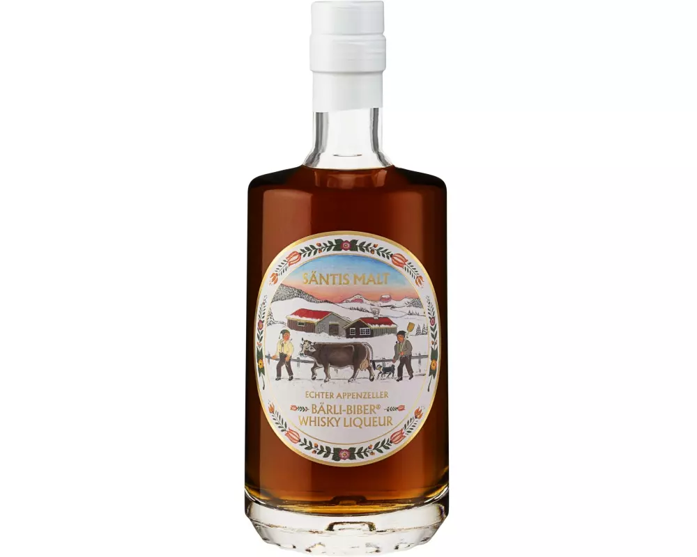 Säntis Malt Appenzeller Bärli-Biber Whisky Likör 0.5 l