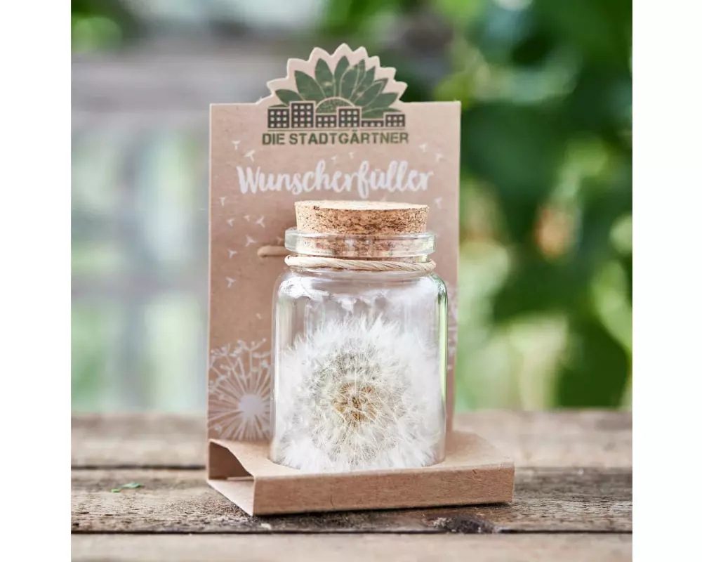 Die Stadtgärtner Glücksbringer Pusteblume Beige