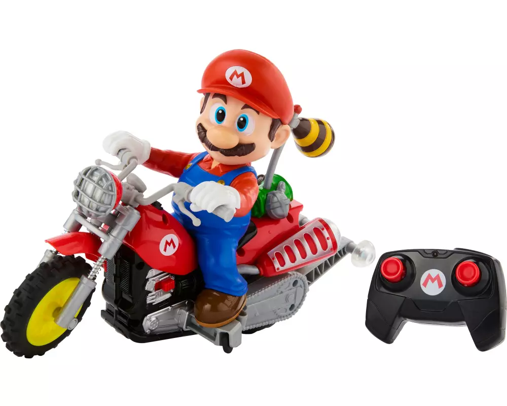 Hot Wheels The Super Mario Galaxy Movie Mario RC Wheelie Motocross