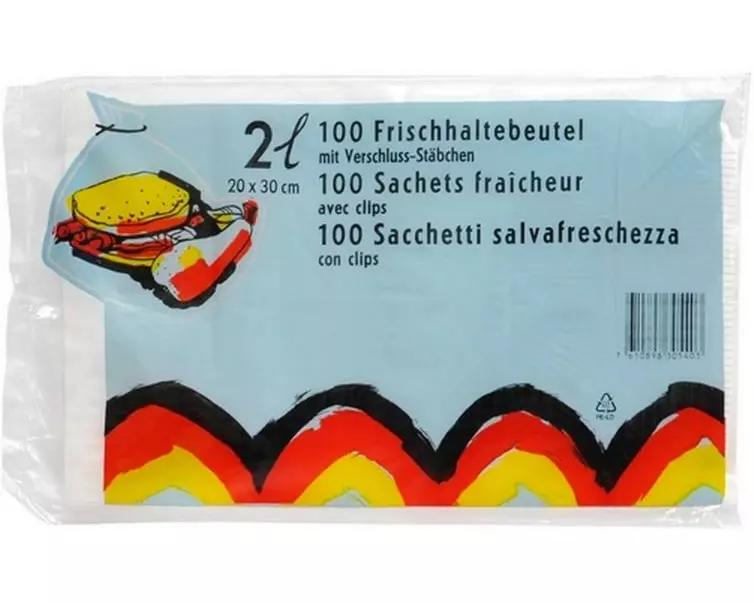 Webstar Frischhaltebeutel 20 cm x 30 cm, 100 Stück