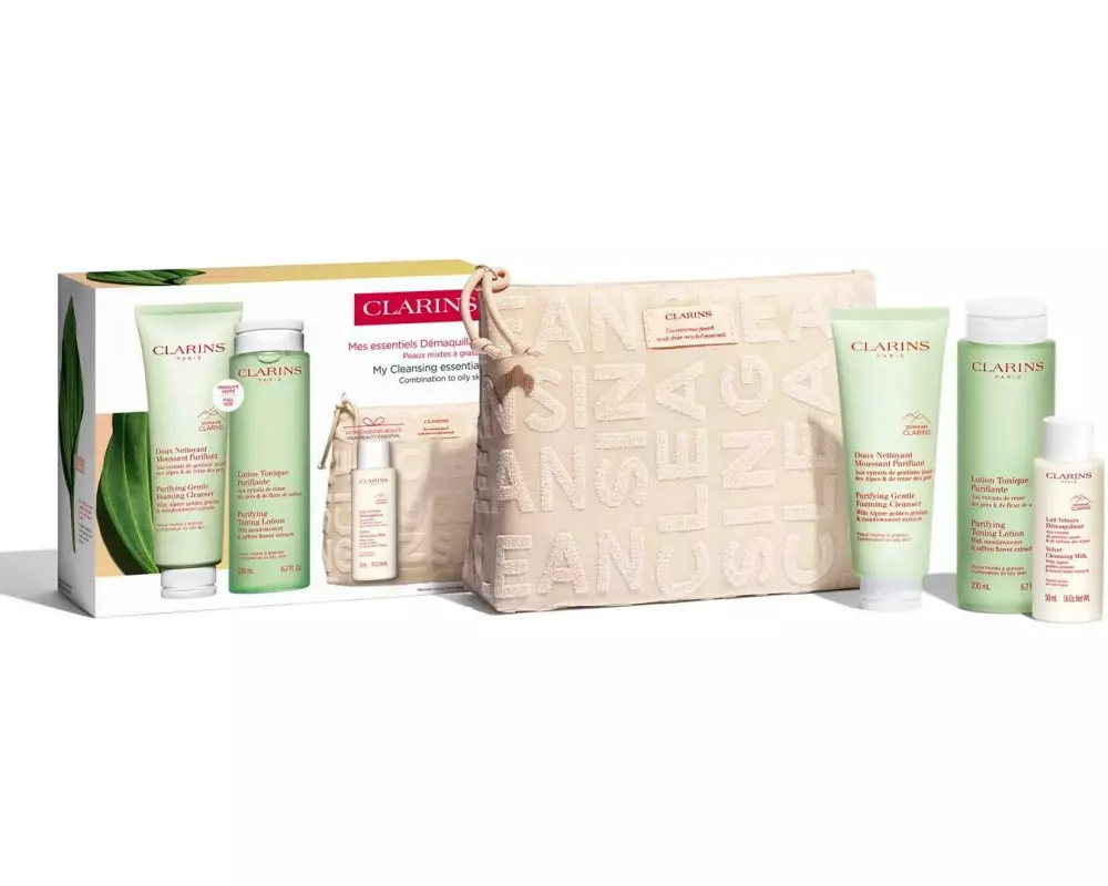 Clarins Reinigungsessentials 4 Stück