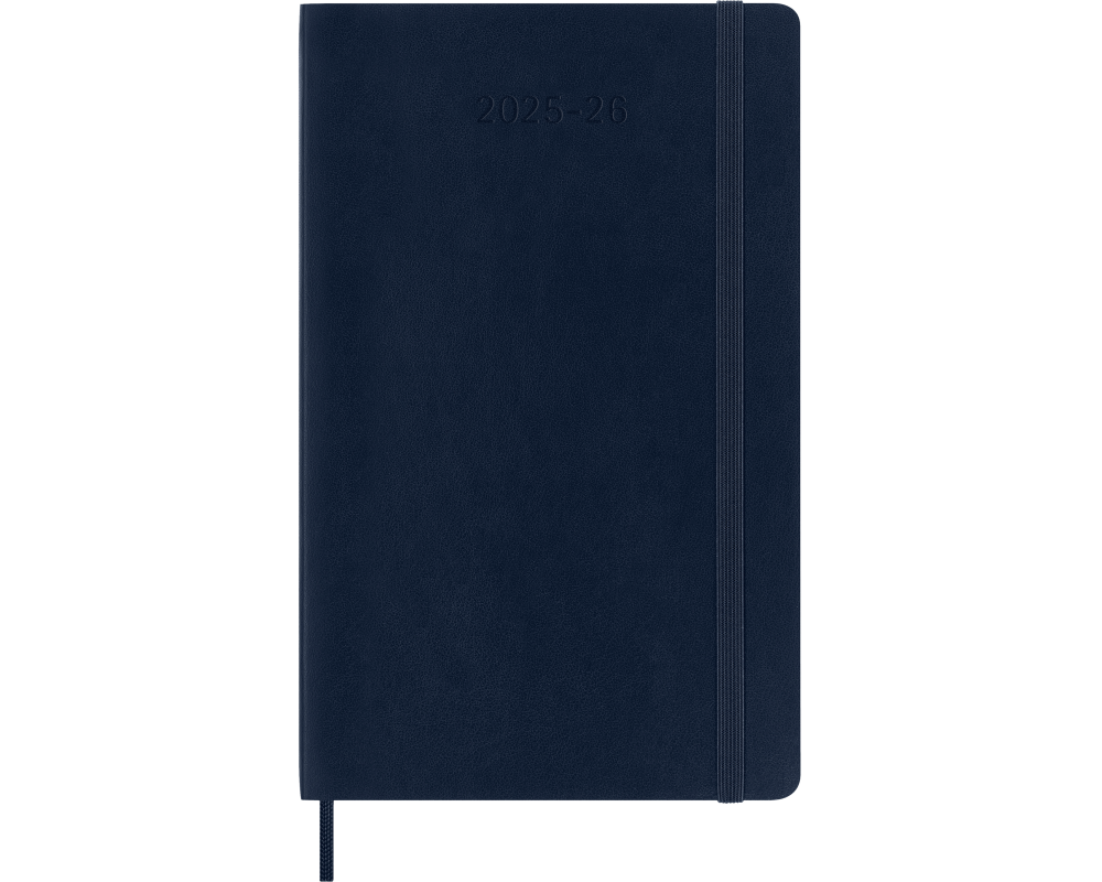 MOLESKINE Wochen-Notizkalender 25/26 8056999275419 18M liniert SC saphir 13x21cm