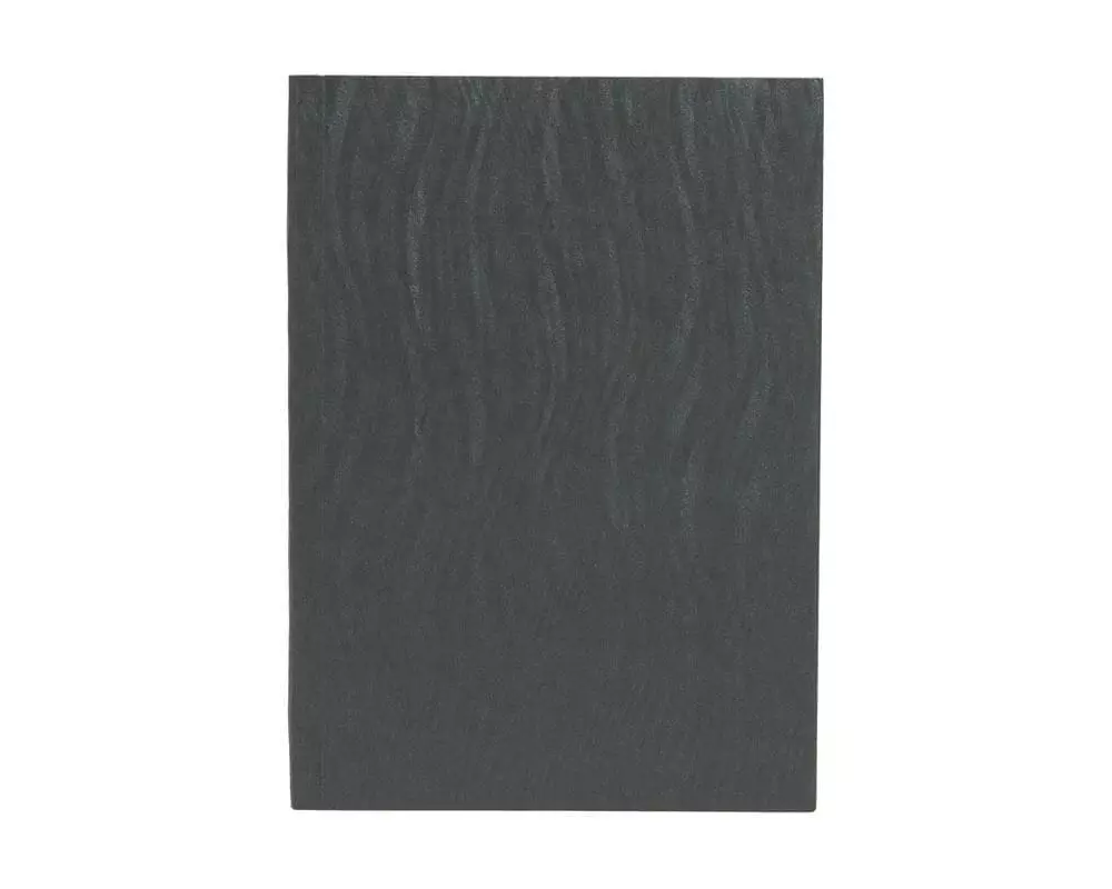 PaperOh Notizbuch Yuko-Ori A6, Blanko, Grau