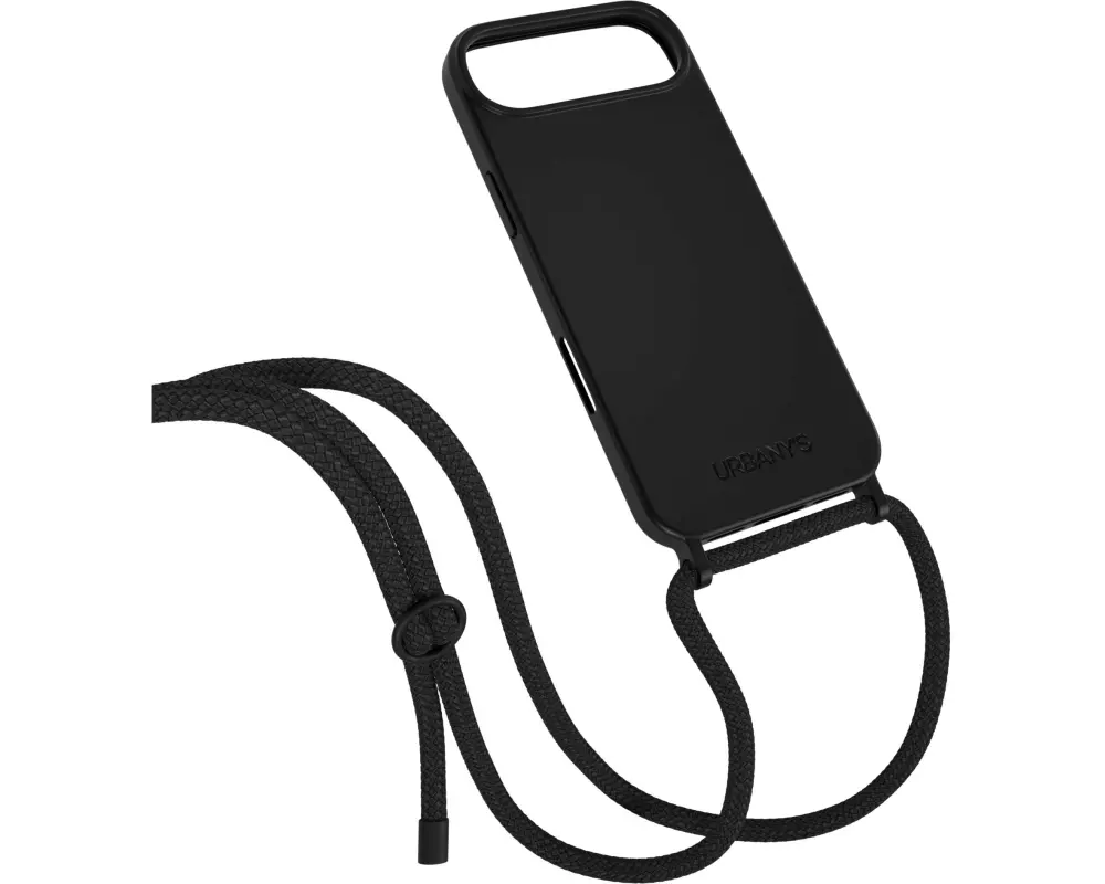 Urbany's Necklace Case ALL BLACK iPhone Air MATT