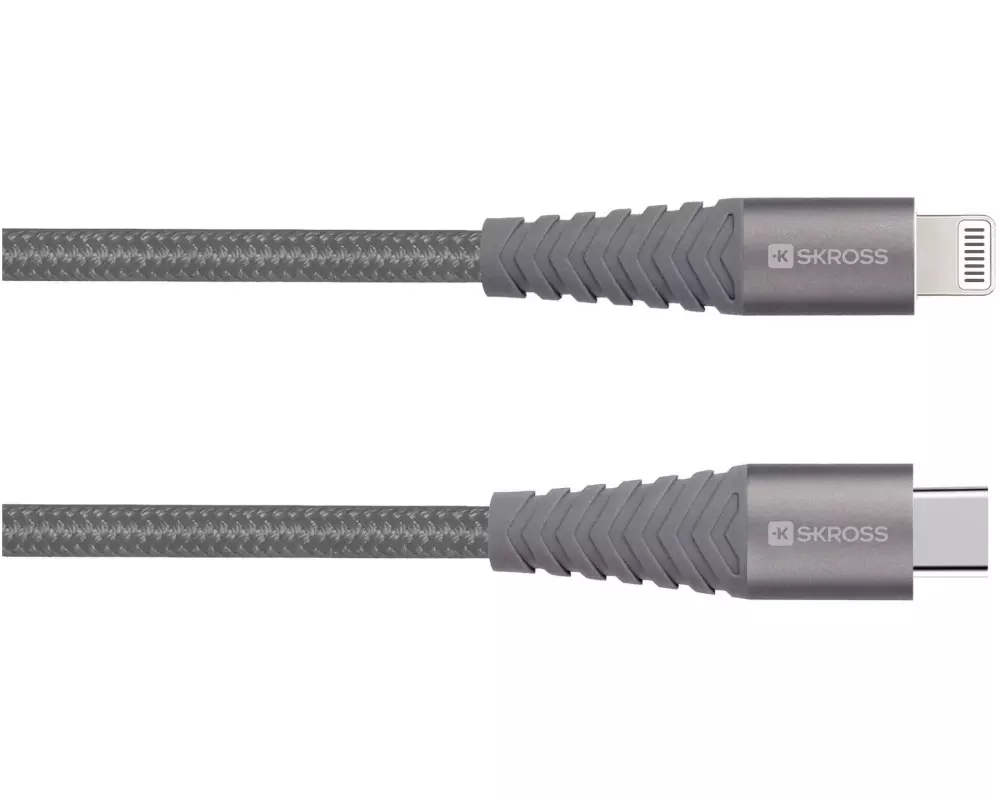 SKROSS USB 3.0-Adapterkabel Lightning - USB-C 1 m