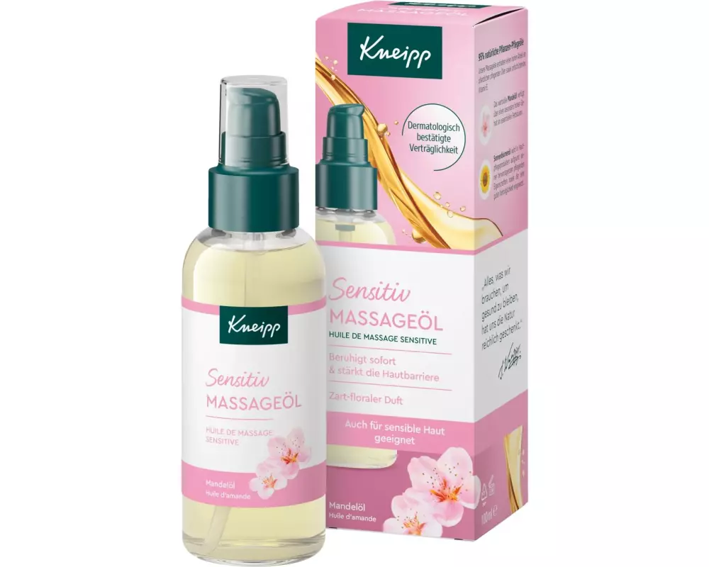 Kneipp Massageöl Mandelblüten Hautzart 100 ml