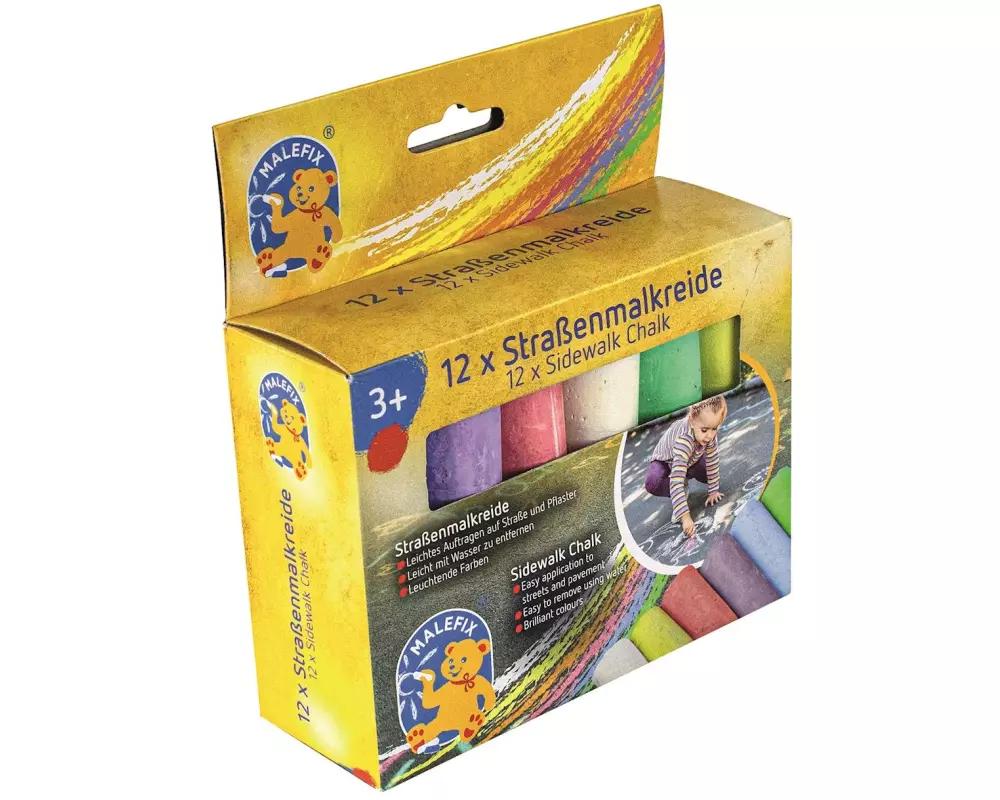 Pustefix Strassenmalkreide 12 Stück