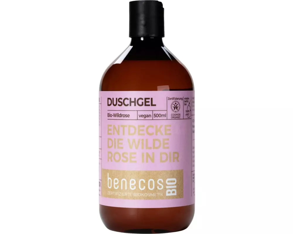 Benecos Duschgel BIO-Wildrose 500 ml