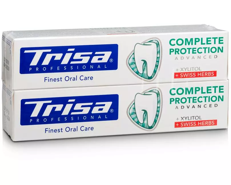 Trisa Zahnpasta Complete Protection Duo 75 ml