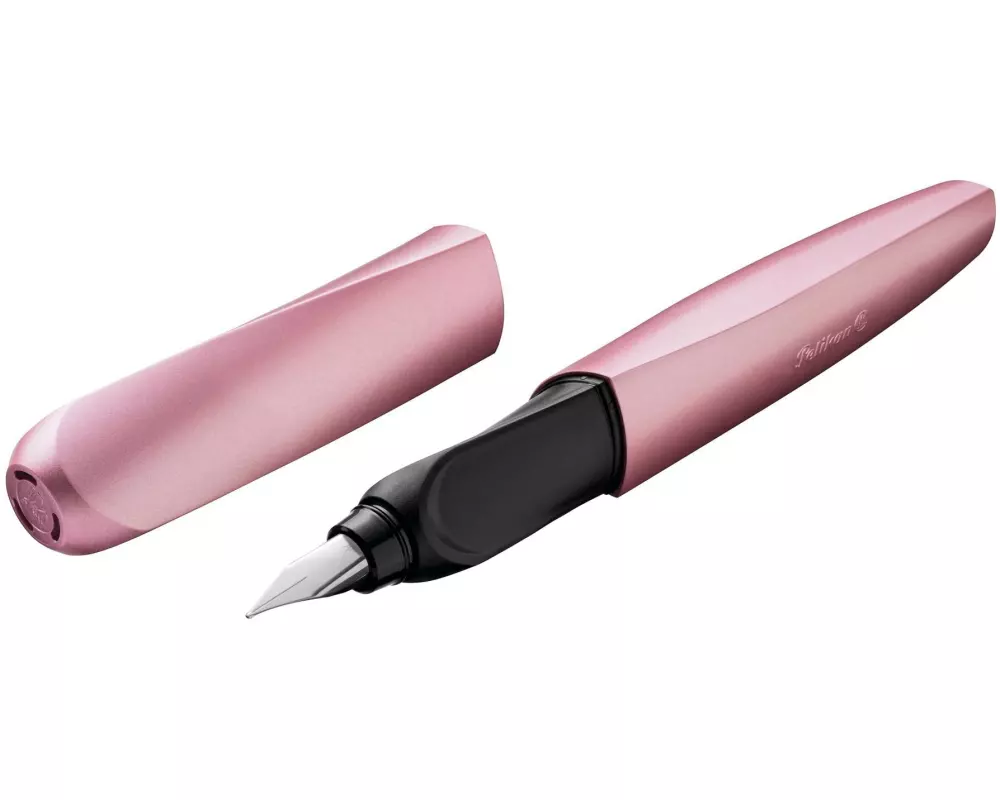 Pelikan Füllfederhalter Twist Metallic Medium (M), Rosa