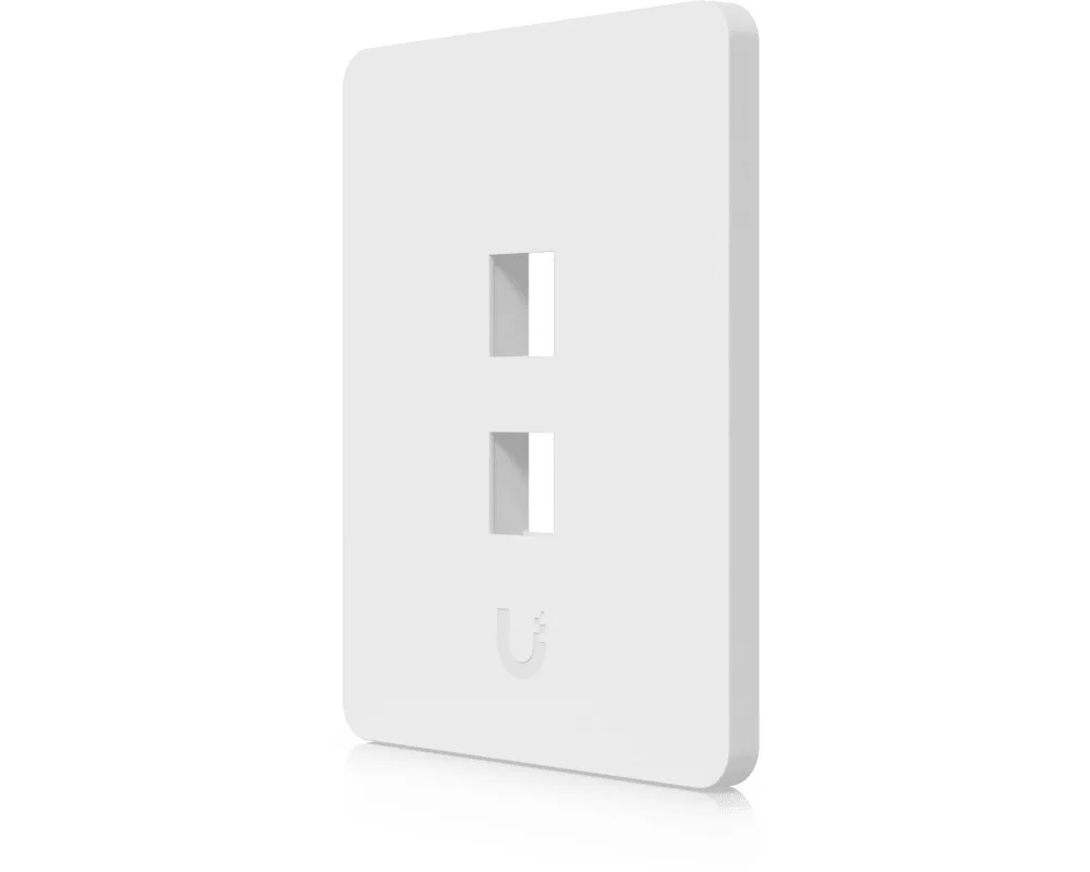 Ubiquiti Vertikal Paintable Keystone Wall Plate 2-Port, 4er-Pack