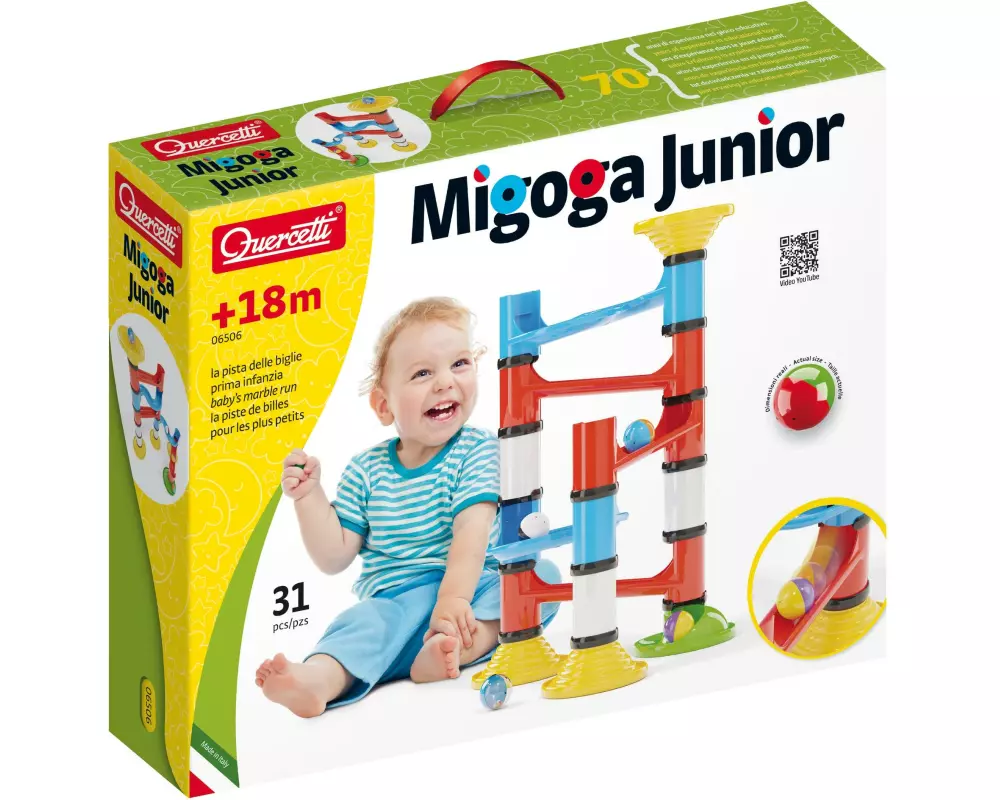Quercetti Kugelbahn Migoga Junior 31 Teile