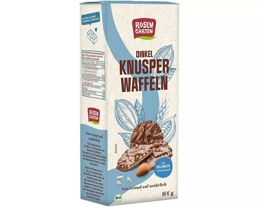 Rosengarten Dinkel-Knusperwaffeln 100 g