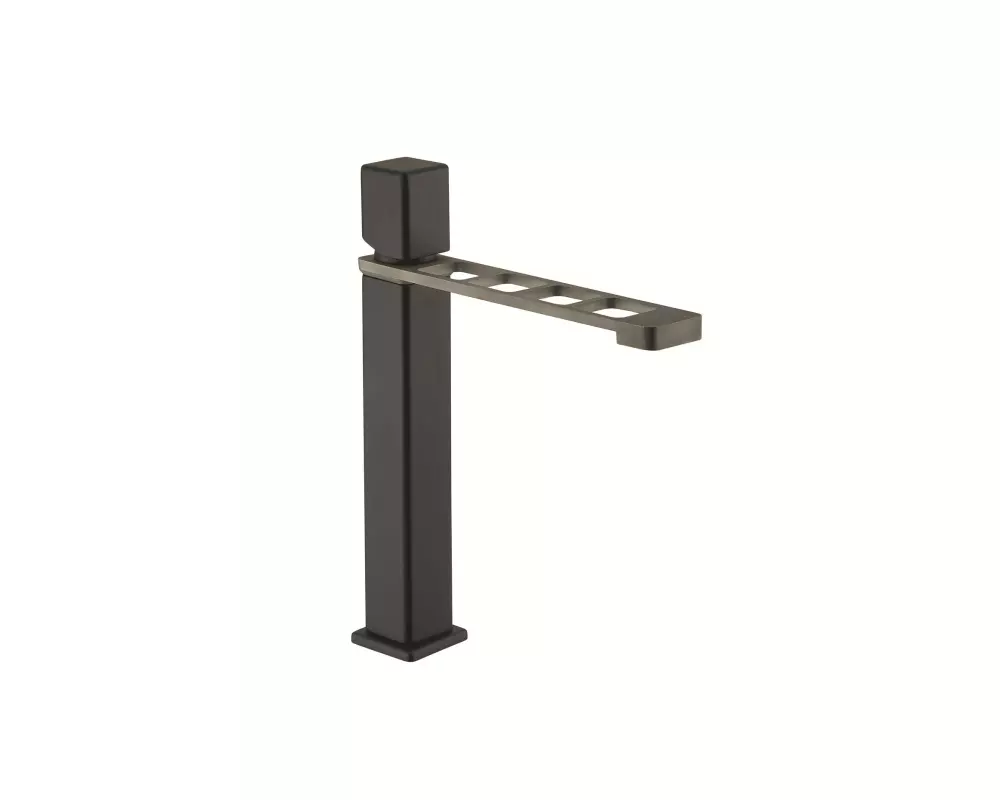 WEBERT Lavaboarmatur ONE-X EHM, Hoch, Schwarz matt