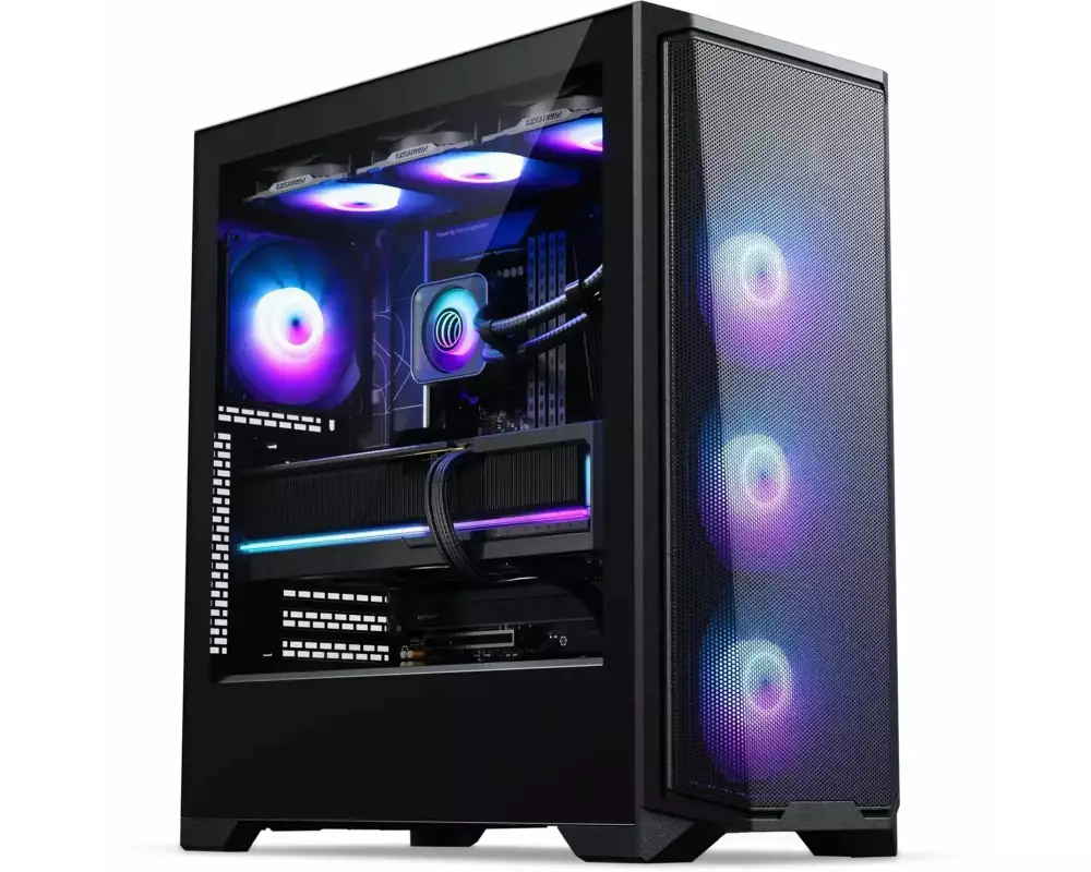 Phanteks PC-Gehäuse Eclipse G370A RGB Schwarz