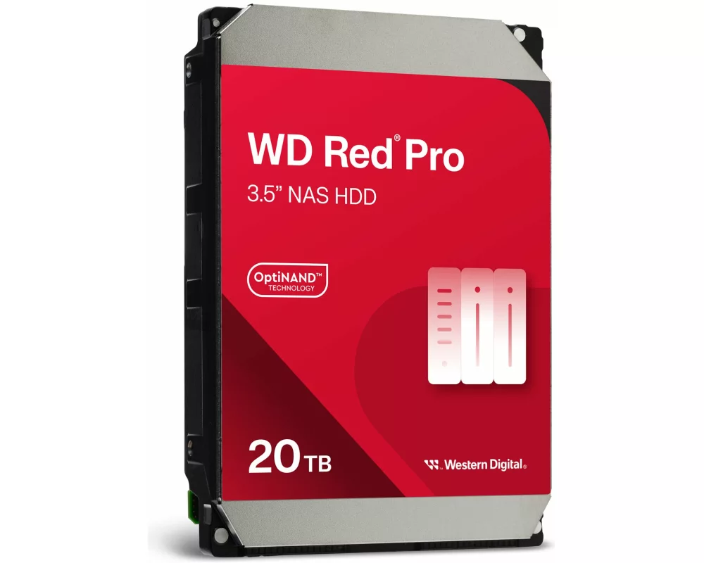 Western Digital Harddisk WD Red Pro 3.5" SATA 20 TB