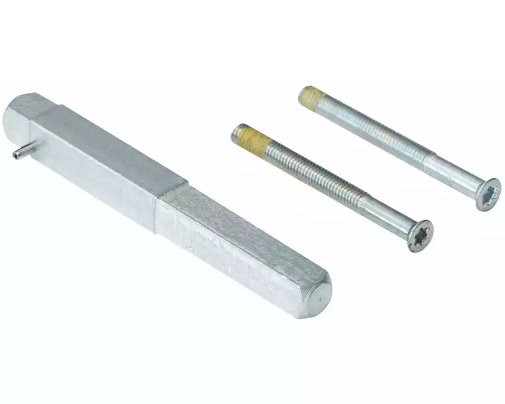 2N Fortis Handgriff Spindel mit Schrauben Satz 9mm, 102 - 110mm