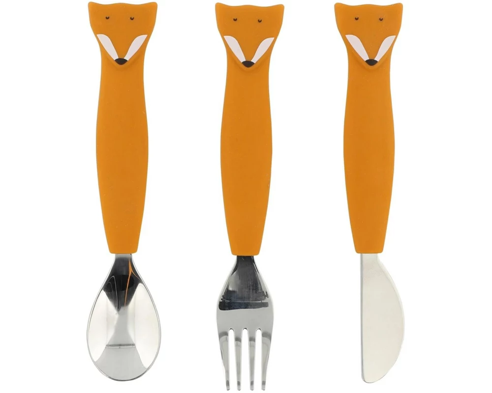 Trixie Kinderbesteckset 3-teilig Fuchs