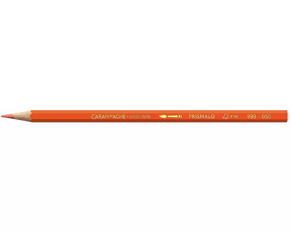 Caran d'Ache Farbstifte Prismalo 3 mm, 1 Stück, Rotorange