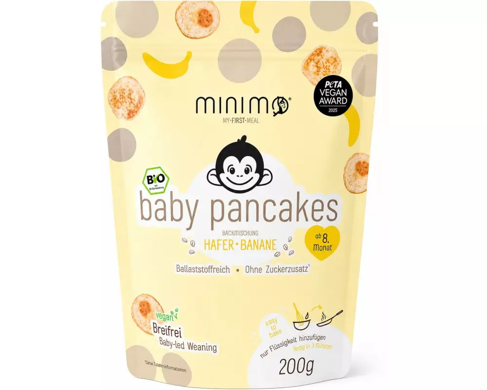 minimo Baby Pancakes Hafer Banane 200 g
