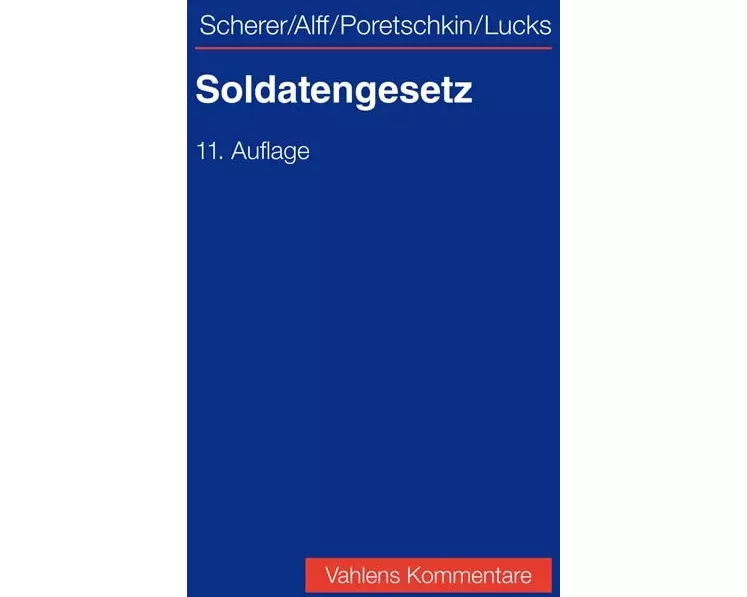 Soldatengesetz