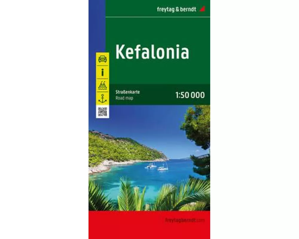 freytag & berndt Straßenkarte Kefalonia 1:50.000