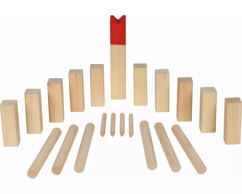 KUBB Spiel inkl. Baumwollbeutel