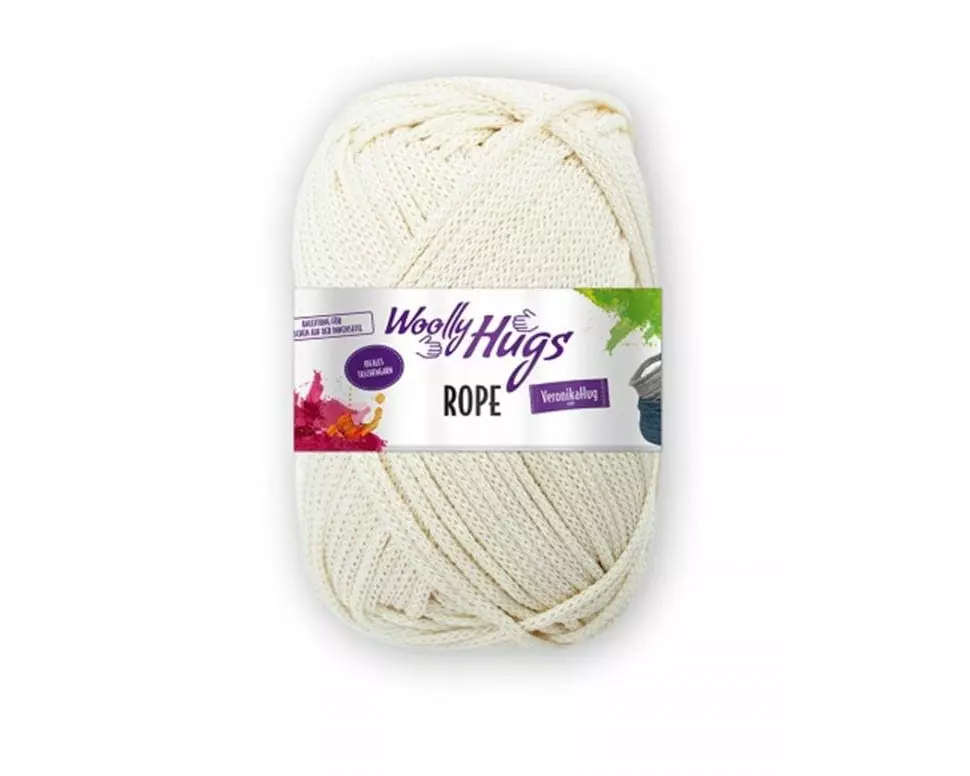 Wolly Hugs Wolle Makramee Rope 200 g, Nature
