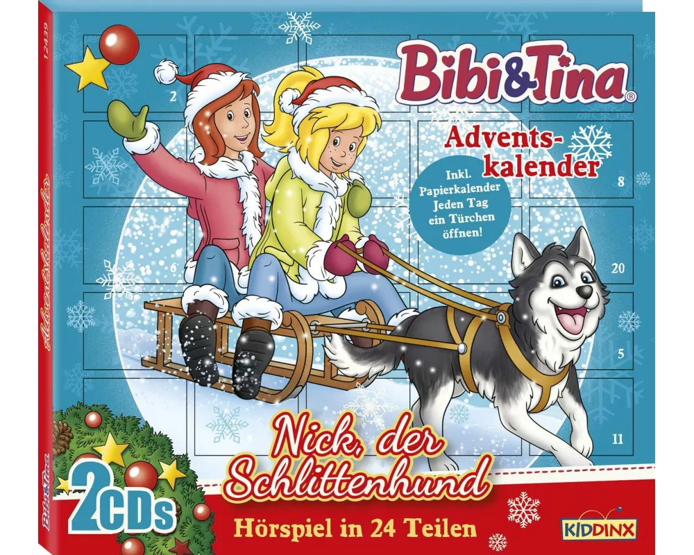 Adventskalender:Nick,der Schlittenhund