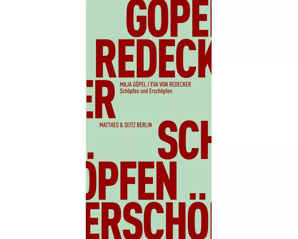 Schöpfen und Erschöpfen