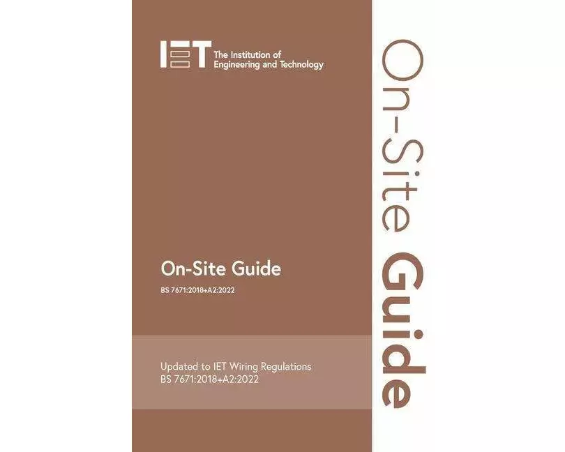 On-Site Guide (Bs 7671:2018+a2:2022)