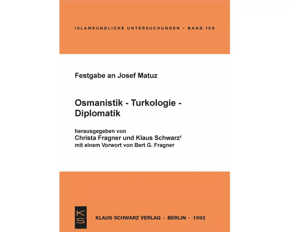 Festgabe an Josef Matuz