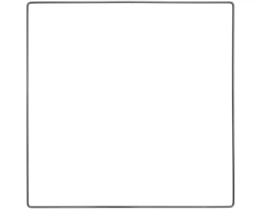 Rico Design Metallquadrat 30 cm Anthrazit 1 Stück