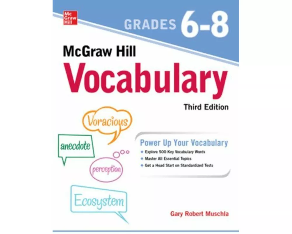 McGraw Hill Vocabulary Grades 6-8, Third Edition
