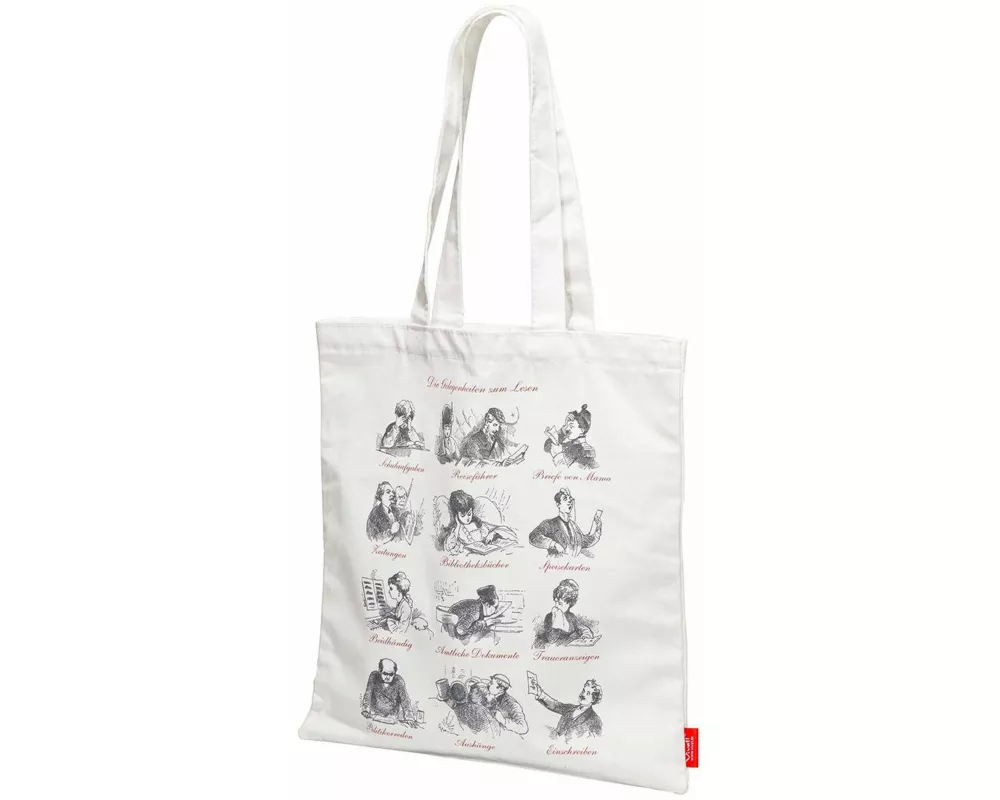 Stoffbeutel »Die Kunst des Lesens«