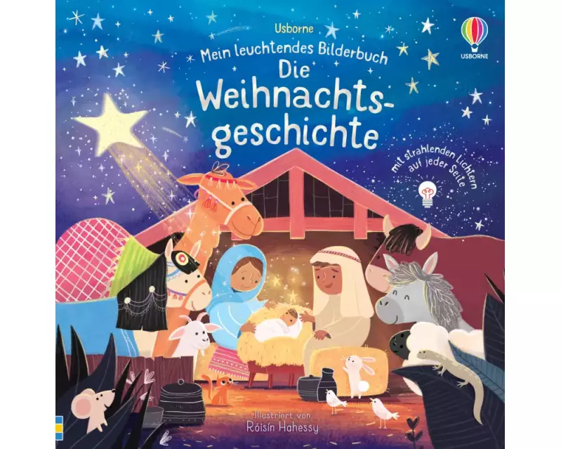 Mein leuchtendes Bilderbuch: Die Weihnachtsgeschichte