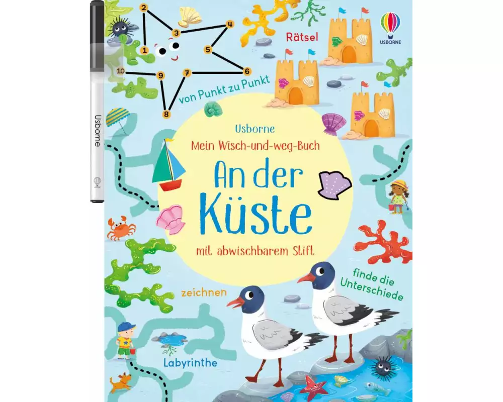 Mein Wisch-und-weg-Buch: An der Küste