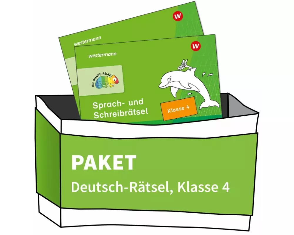 DIE BUNTE REIHE - Deutsch. Paket Rätsel 4 (2 Hefte)